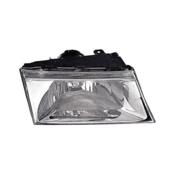Headlight Assembly Composite Right To 8-7-03 w/o Bulbs or Sockets Chrome for Mercury Grand Marquis 2003-2004