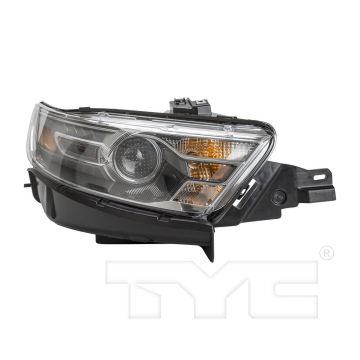 Headlight Assembly Composite Right Halogen for Ford Taurus 2013-2014