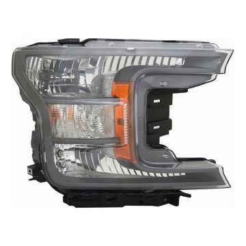 Headlight Assembly Composite Right Halogen w/Sport Appearance Pkg for Ford F-150 Extended Cab Pickup Crew Cab Pickup 2018-2020