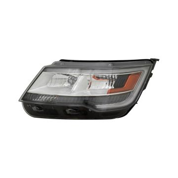 Headlight Lens Housing Left HID for Ford Explorer Base 2016-2018