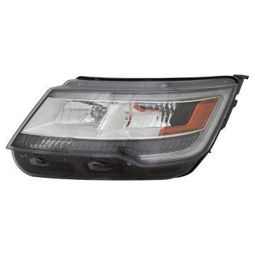 Headlight Lens Housing Left HID for Ford Explorer Limited Platinum XLT 2016-2018