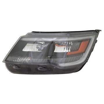 Headlight Lens Housing Left HID for Ford Explorer Sport 2016-2018