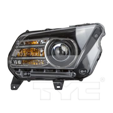 Headlight Lens Housing Right Xenon for Ford Mustang 2013-2014