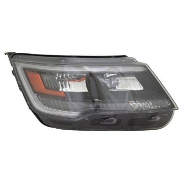 Headlight Lens Housing Right HID for Ford Explorer Sport 2016-2018