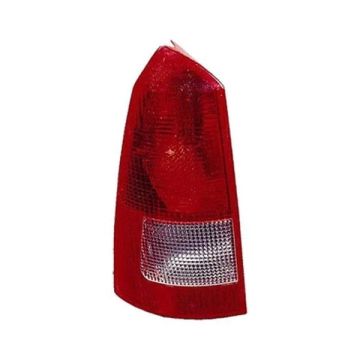 Tail Light Assembly Left w/o Bulb or Socket w/Black Housing for Ford Focus Wagon 2003-2007