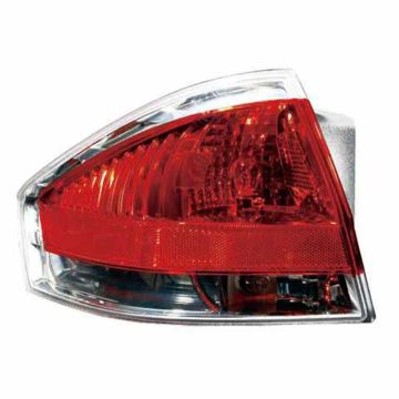 Tail Light Assembly Left From 7-17-08 for Ford Focus Sedan 2008-2011