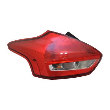 Tail Light Assembly Left w/o LED Lamp for Ford Focus Hatchback ST 2015-2018