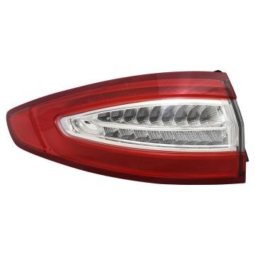 Tail Light Assembly Left Outer Titanium for Ford Fusion Energi SE Energi Titanium Titanium Hybrid 2013-2016