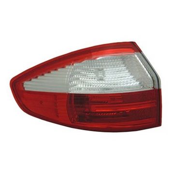 Tail Light Assembly Left Outer Lens/Housing for Ford Fiesta Sedan 2014-2019