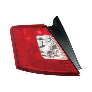 Tail Light Housing Left w/o Chrome Trime Includes Lens for Ford Taurus SE SEL 2010-2012