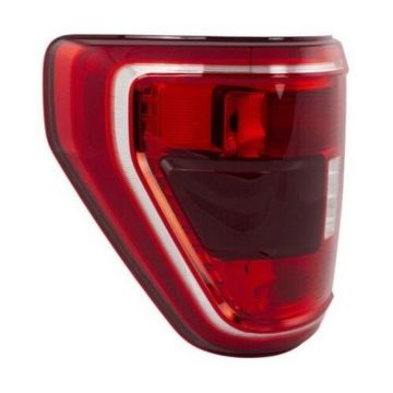 Tail Light Housing Left w/Blind Spot Detection Includes Lens for Ford F-150 XL XLT 2021-2023