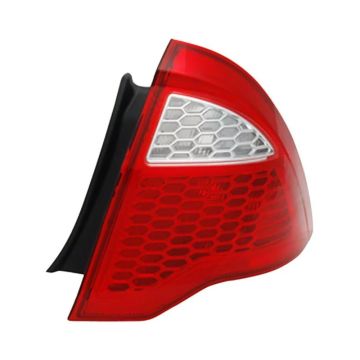 Tail Light Housing Right Includes Lens for Ford Fusion Hybrid 2010-2012