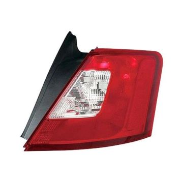 Tail Light Housing Right w/o Chrome Trime Includes Lens for Ford Taurus SE SEL 2010-2012