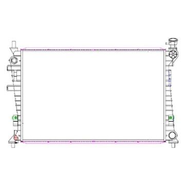 Radiator for Ford Focus 2008-2011