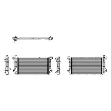Radiator Standard Duty Cooling w/o Towing Pkg for Ford Expedition F-150 Lincoln Navigator