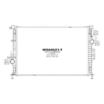 Radiator for Ford Escape 2013-2019