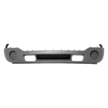 Bumper Cover Front w/o Fog Lamps Textured Black for GMC Sierra 1500 Sierra 1500 Classic