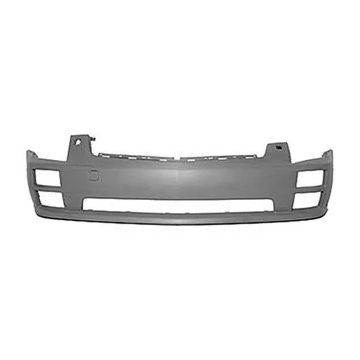 Bumper Cover Front w/Headlamp Washer Primed for Cadillac STS Base Elegance 2005-2007
