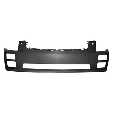 Bumper Cover Front w/o Headlamp Washer Primed for Cadillac STS Base Elegance 2005-2007