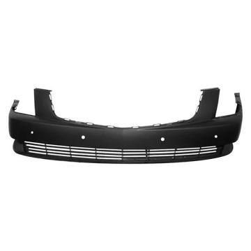 Bumper Cover Front w/Object Sensors Primed for Cadillac DTS 2006-2011