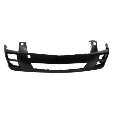 Bumper Cover Front w/Headlamp Washers Primed for Cadillac STS Platinum Base 2008-2011