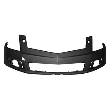 Bumper Cover Front w/Headlamp Washer w/o Front Object Sensors Primed for Cadillac SRX 2010-2012