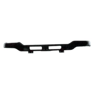 Bumper Face Bar Front High Air Flow w/2 Slots w/o Bracket Black for GMC Sierra 1500 2003-2006