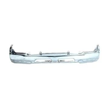 Bumper Face Bar Front LT w/o Convenience Pkg Chrome w/o Body Cladding w/Brackets & Brace for Chevrolet Avalanche 1500 Avalanche 2500 Silverado 1500 Silverado 1500 Classic Silverado 2500