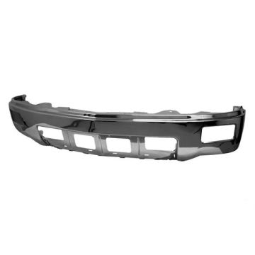 Bumper Face Bar Front w/Fog Lamps w/Parking Aid Sensors Chrome for Chevrolet Silverado 1500 2014-2015