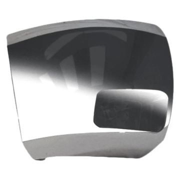 Bumper Cover Front Right w/Fog Lamps Face Bar Cap Chrome for Chevrolet Silverado 2500 HD Silverado 3500 HD