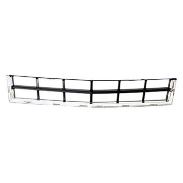 Bumper Cover Grille Front Center Chrome/Black for Cadillac SRX 2010-2012