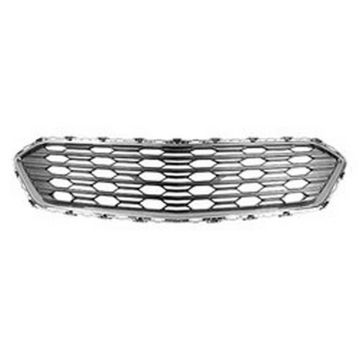 Bumper Cover Grille Front w/o RS Pkg for Chevrolet Cruze Sedan L LT LS 2016-2018