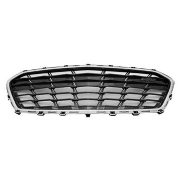 Bumper Cover Grille Front LT 1st Design w/RS Pkg for Chevrolet Cruze Sedan LT Premier 2016-2018