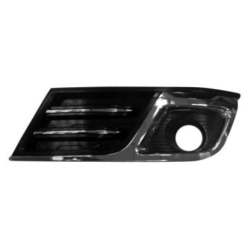 Bumper Insert Assembly Front Left Fog Lamp Bezel w/Fog Lamps for Chevrolet Traverse LTZ 2013-2016