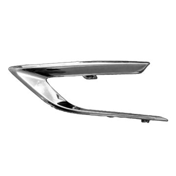 Bumper Insert Front Left w/o RS Pkg Outer Grille Trim Chrome for Chevrolet Cruze Sedan Hatchback Premier 2016-2018