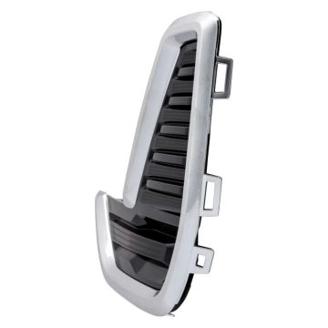 Bumper Insert Front Left Fog Lamp Opening Cover w/o Fog Lamps Chrome for GMC Acadia 2020-2023