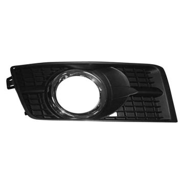 Bumper Insert Front Right Fog Lamp Bezel w/Fog Lamps Chrome for Cadillac SRX 2010-2016