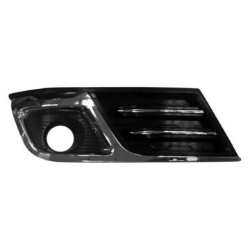 Bumper Insert Assembly Front Right Fog Lamp Bezel w/Fog Lamps for Chevrolet Traverse LTZ 2013-2016