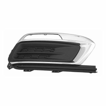 Bumper Insert Front Right Fog Lamp Opening Cover w/o Fog Lamps for Chevrolet Cruze Cruze Limited