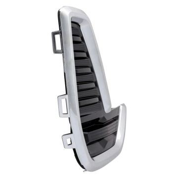 Bumper Insert Front Right Fog Lamp Opening Cover w/o Fog Lamps Chrome for GMC Acadia 2020-2023