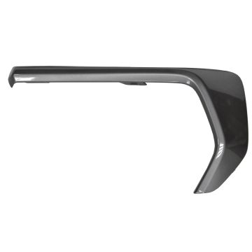 Bumper Cover Molding Front Left Outer Bezel Trim Silver for Chevrolet Colorado LT Z71 Z71 LT 2021-2022