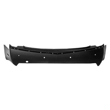 Bumper Cover Rear w/Object Sensors w/Rear Object Sensors Primed for Cadillac CTS Sedan Base Premium Luxury Performance 3.6L 3.0L 2008-2013