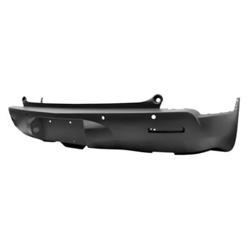Bumper Cover Rear w/Rear Object Sensor w/Single Exhaust for Chevrolet Traverse 2009-2012