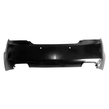 Bumper Cover Rear Dual Exhaust w/Park Assist System w/Side Object Sensor Primed for Buick Allure LaCrosse