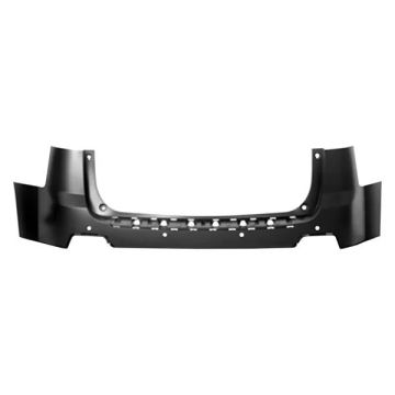 Bumper Cover Rear w/Object Sensor Primed for GMC Terrain 2010-2015