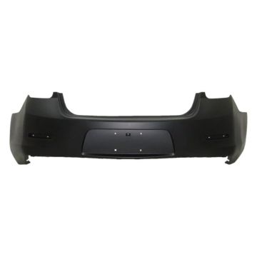 Bumper Cover Rear w/o Side Object Sensors w/Rear Vision Camera w/o Parking Sensors Primed for Chevrolet Malibu Malibu Limited