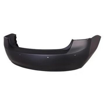 Bumper Cover Rear w/Parking Aid Sensors w/Park Aid Sensors w/Blind Spot Sensor Primed for Chevrolet Impala LT LS 2014-2015