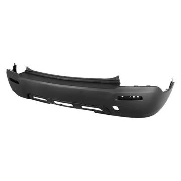 Bumper Cover Rear w/o Object Sensors Textured Black for Chevrolet Trax 2013-2016