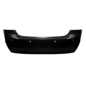 Bumper Cover Rear LT w/Park Assist w/BLIS Brackets Primed for Chevrolet Impala LT 2016-2020