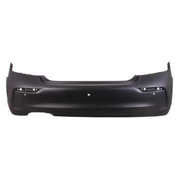 Bumper Cover Rear w/o RS Pkg w/o Remote Start w/Park Assist Primed for Chevrolet Sonic Sedan 2017-2020